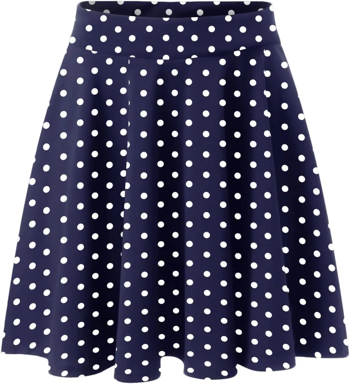 Beach Skirt for Summer Vacation Color Block Casual High Elastic Waist Pleated Knee Length Maxi Skirts for Women