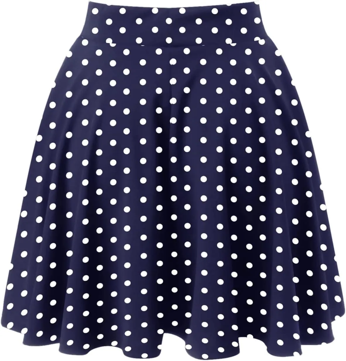 Beach Skirt for Summer Vacation Color Block Casual High Elastic Waist Pleated Knee Length Maxi Skirts for Women