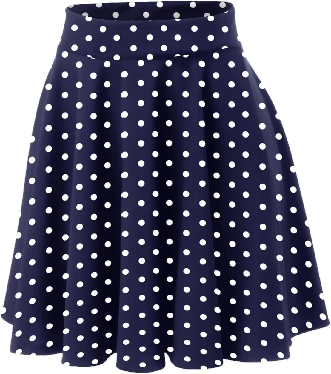 Beach Skirt for Summer Vacation Color Block Casual High Elastic Waist Pleated Knee Length Maxi Skirts for Women