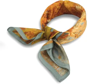 BOROLA Elegant Silk Square Scarf for Women 27.5"x27.5" Fashion Scarves with Beautiful Gift Packed