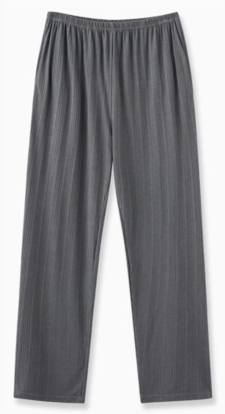 Cambkatl Men's Plaid Pajamas Bottoms Comfort Cotton Elastic Waist Drawstring Lounge Pants Casual Sweatpants with Pockets