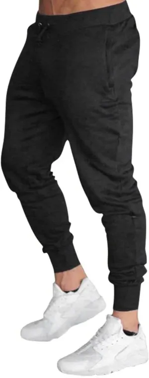 Cargo Trousers for Men Men Slim Fit Sweatpants Mens Tracksuit Slim Fit Bottoms Joggers Elasticated Waist Zip Pockets