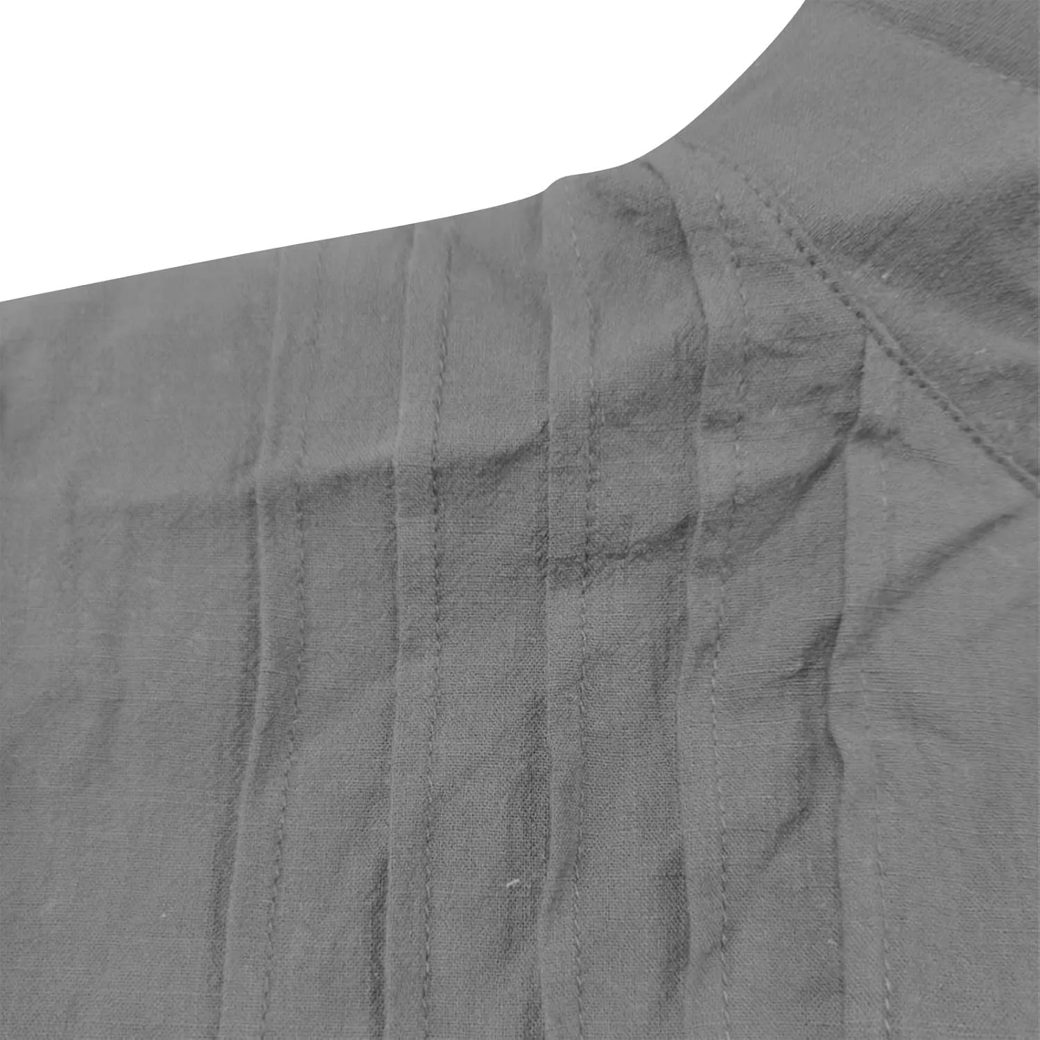 Cotton Linen Tops for Women Summer Solid Color Button Down Long Sleeve Shirts Casual Fashion Loose Pleated Blouse