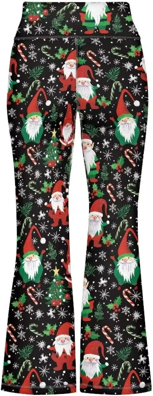 Girls Leggings Wide Leg High-Waisted Flared Pants Kids Stylish Casual Bell Bottoms 5-14 Years