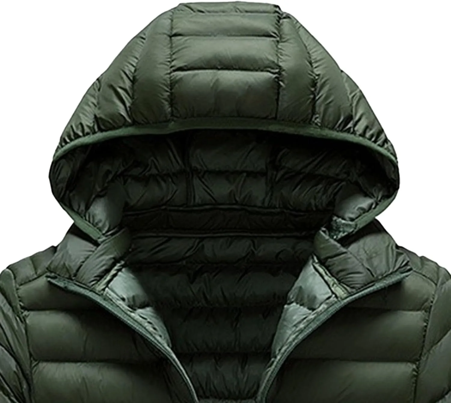 Maiyifu-GJ Men's Winter Puffer Jacket Thicken Quilted Padded Coat Windbreaker Lightweight Warm Windproof Down Jackets