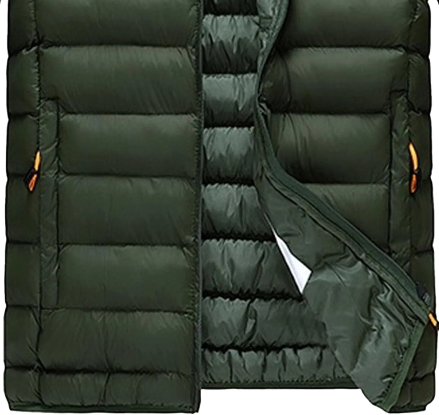 Maiyifu-GJ Men's Winter Puffer Jacket Thicken Quilted Padded Coat Windbreaker Lightweight Warm Windproof Down Jackets