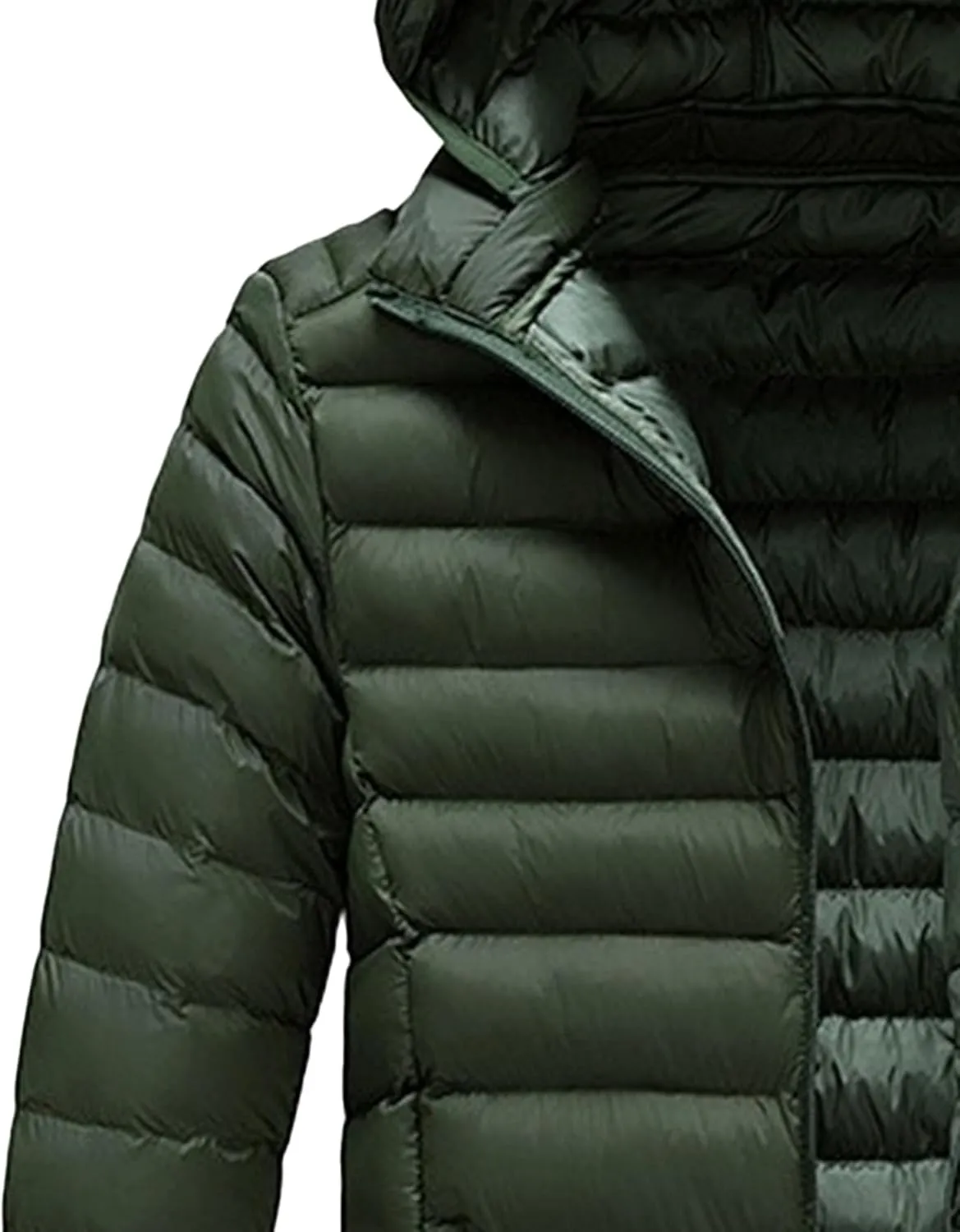 Maiyifu-GJ Men's Winter Puffer Jacket Thicken Quilted Padded Coat Windbreaker Lightweight Warm Windproof Down Jackets