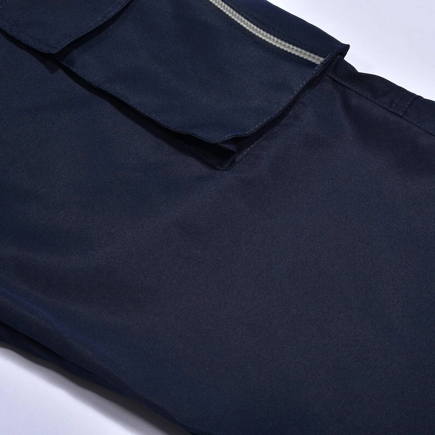 Men's Cargo Casual Sweatpants Multi-Pocket Durable Cargo Pants Casual Baggy Cargo Work Travel Pants Loose Fit Pants