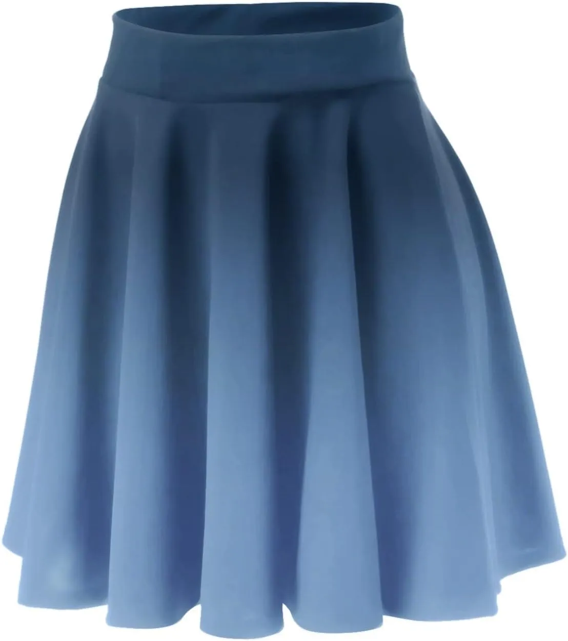 Pleated Skirt for Women Womens Classic Daily Elegant Casual Mini Skirt Elastic Waist Skirt Women Skirts Summer