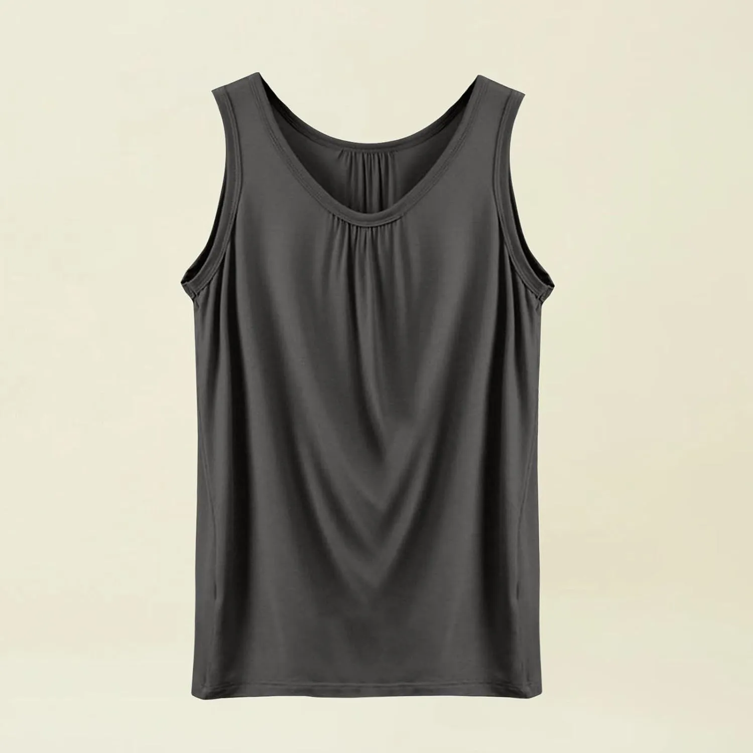 Plus Size Womens Tank Tops V Neck Loose Fitting Sleeveless Tshirts Pleated Summer Maternity Tunic Tops Blouse Shirts