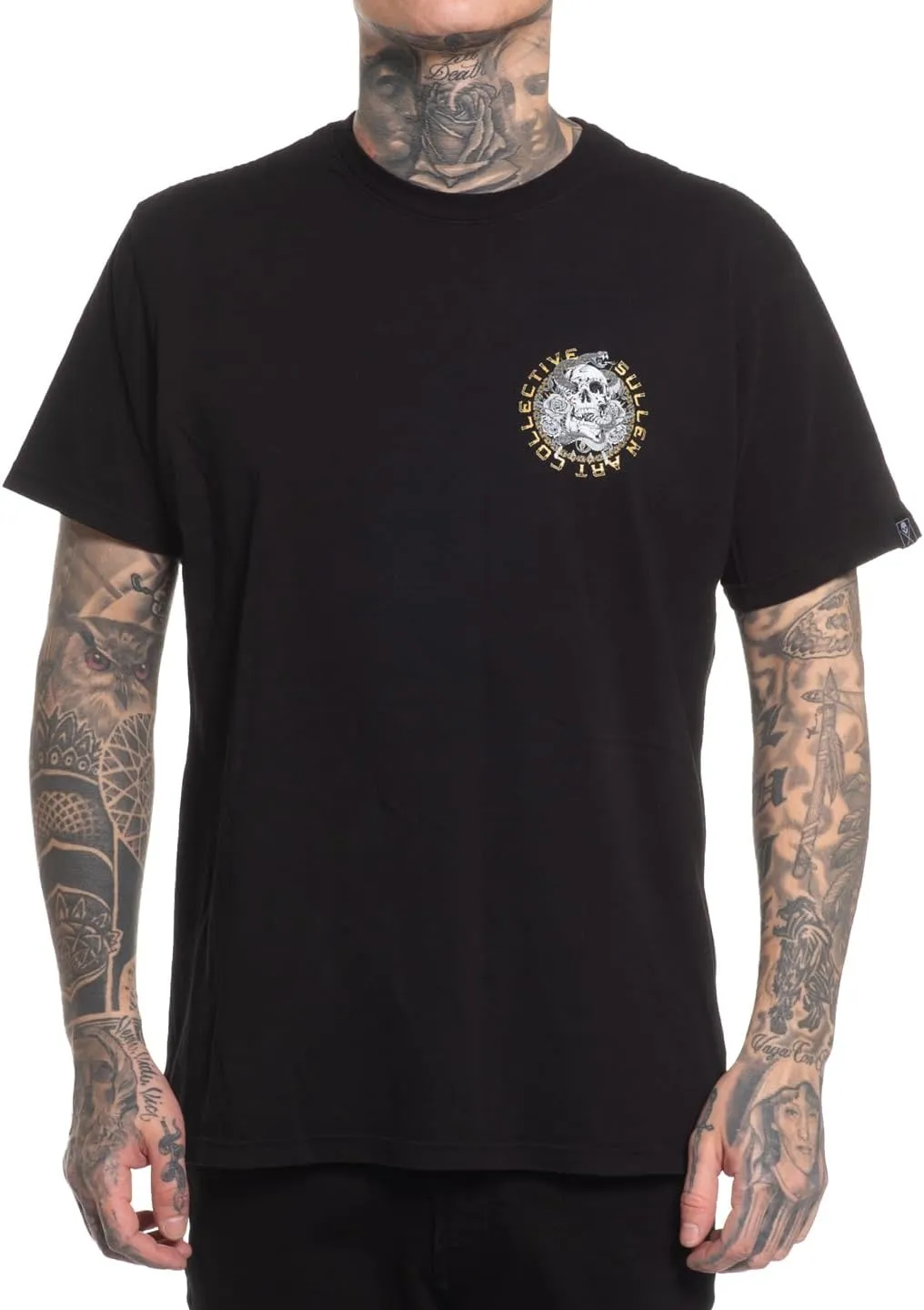 Sullen Men's Rituals Tattoo Lifestyle Graphic Premium Short Sleeve Tee Black