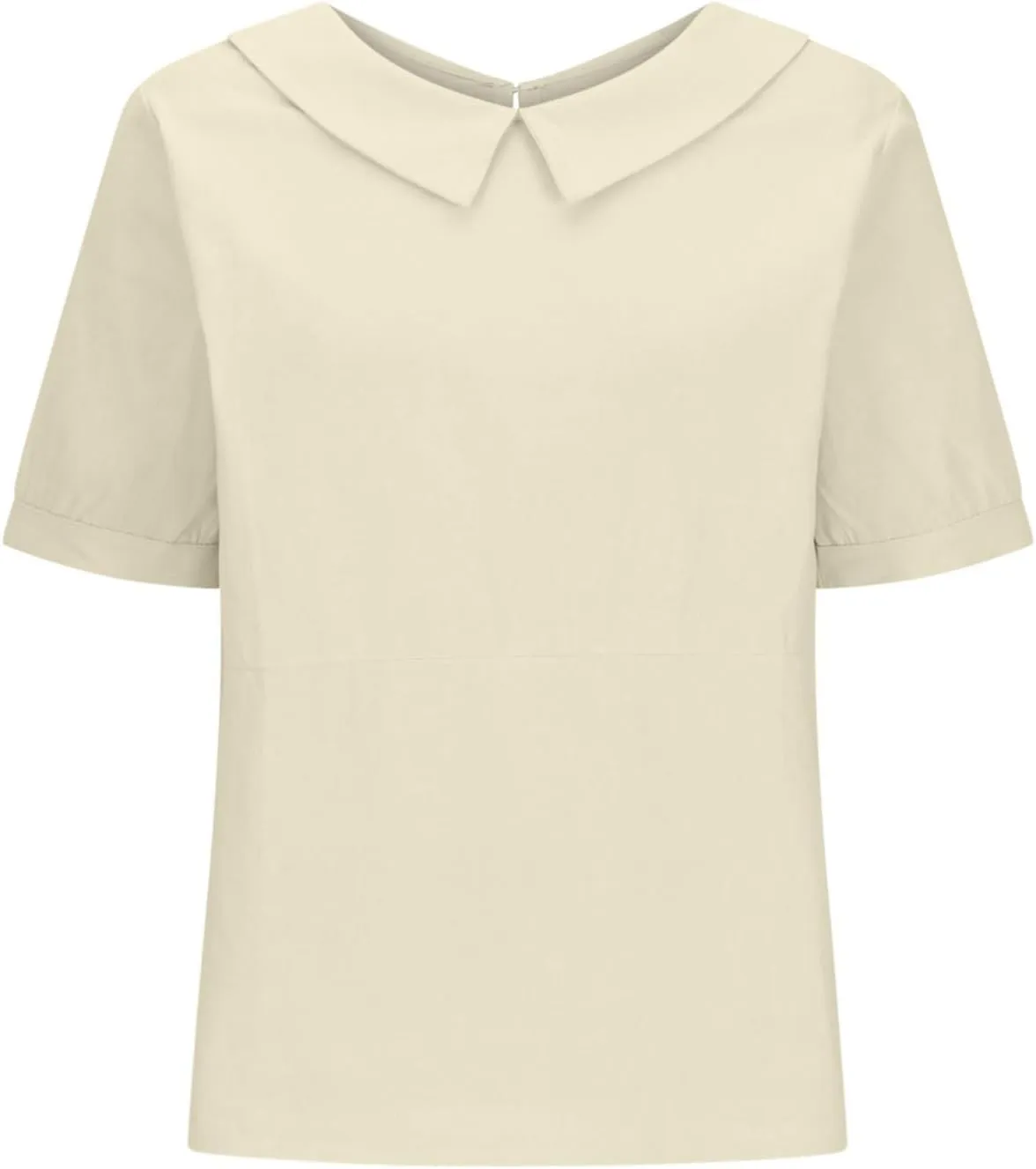 Summer Linen Shirts Women 2025 Casual Plus Size Beach Short Sleeve T Shirts Crewneck Blouses Trendy Loose Gauze Shirt