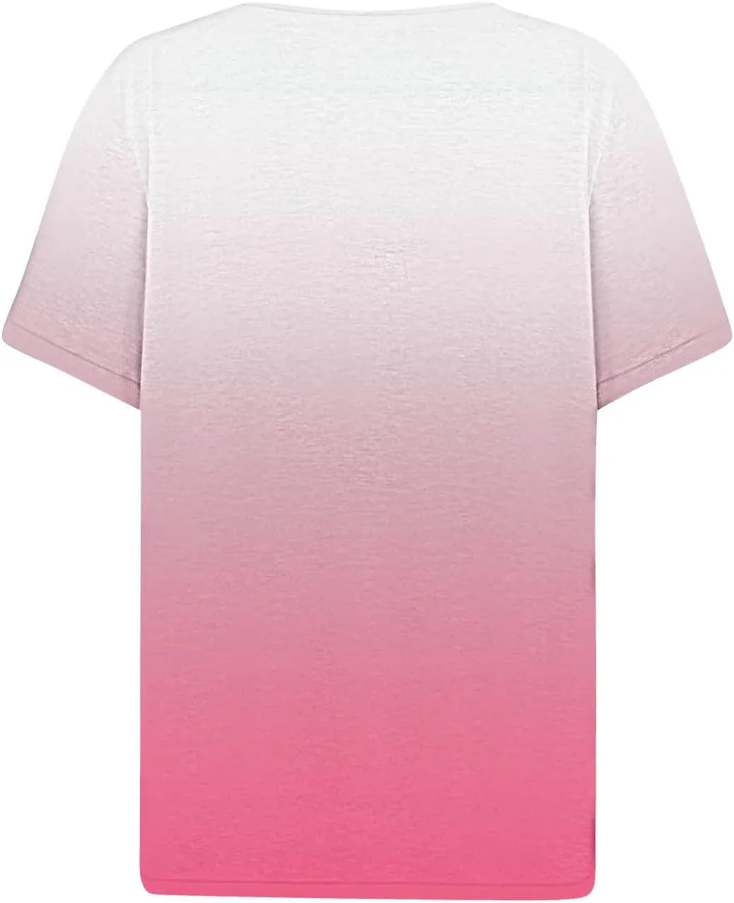 Summer Tops for Women 2025 Button Down Short Sleeve Boho Tops Fashion V Neck Blouse Tees Spring Cotton Tunic Tshirt