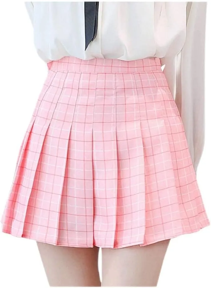 SummerDresses for Women 2023 Women's Fashion Mini Skirt High Waist Pleated Slim Women Summer Skirts Casual Tennis