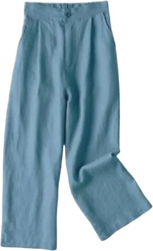 Wide Leg Pants Women Solid Color Stretch Sweatpants Straight Leg Trousers Elastic Waist Fall Bottoms for Women