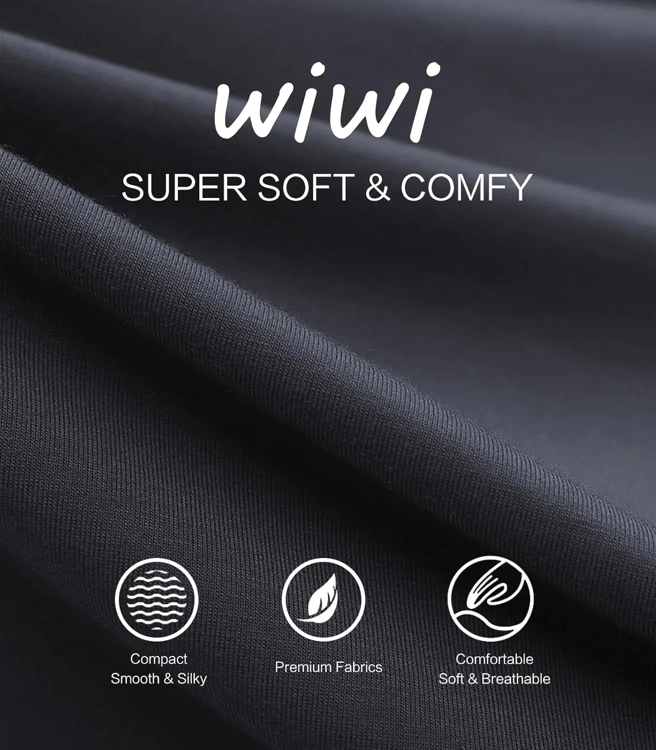 WiWi Viscose from Bamboo Mens Pajama Pants Jogger Bottoms Sleep Pant with Pockets Sweatpants S-XXL