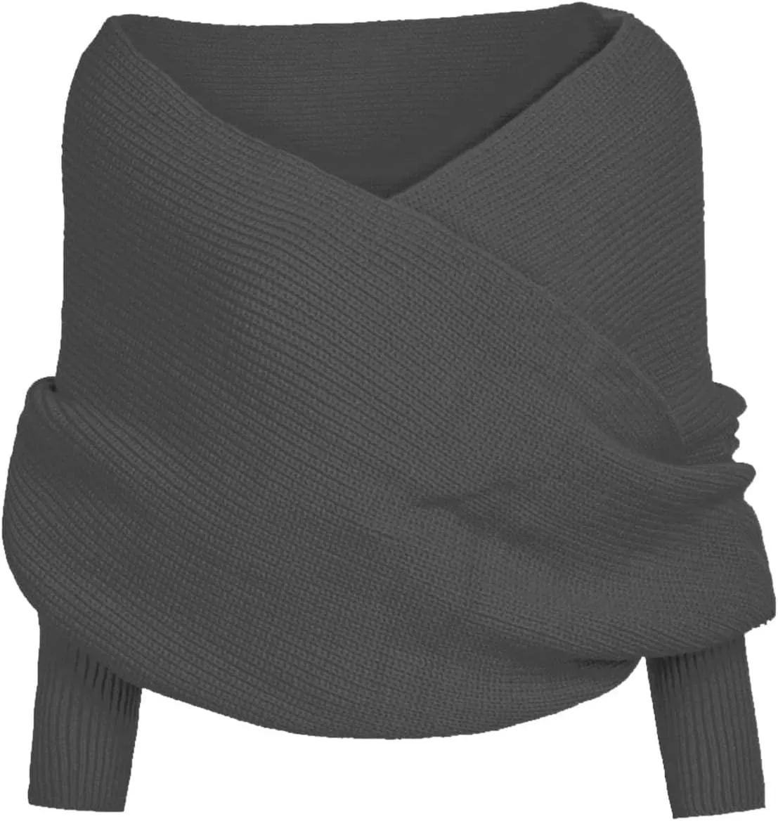 Women Elegant Knitted Shawls and Wraps Open Front Poncho Cape Oversized Cardigan Sweater Scarf Coat Holiday Gifts