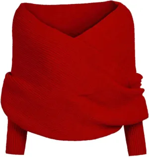 Women Elegant Knitted Shawls and Wraps Open Front Poncho Cape Oversized Cardigan Sweater Scarf Coat Holiday Gifts