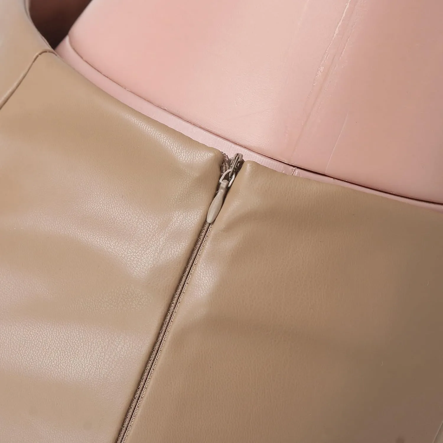 Women Faux Leather Flare Pants High Waisted Skinny Bell Bottoms Pu Leggings Casual Trendy Bootcut Pants with Pockets