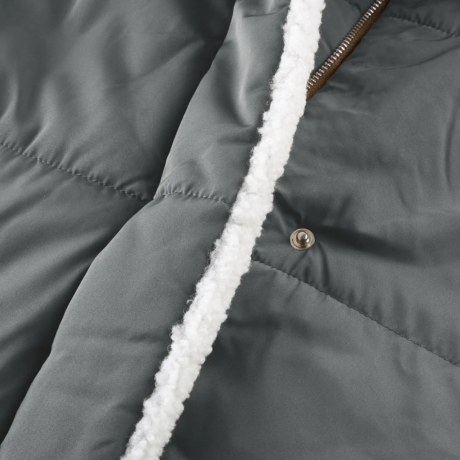Women Puffer Jacket Fall Winter Fashion Warm Quilted Long Hooded Padded Bubble Hooded Coat Warm Long Jacket Parka