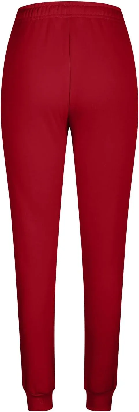 Women Sweatpants Lounge High Waisted Jogger Sweat Pants Baggy Drawstring Elastic Straight Leg Bottoms Trousers