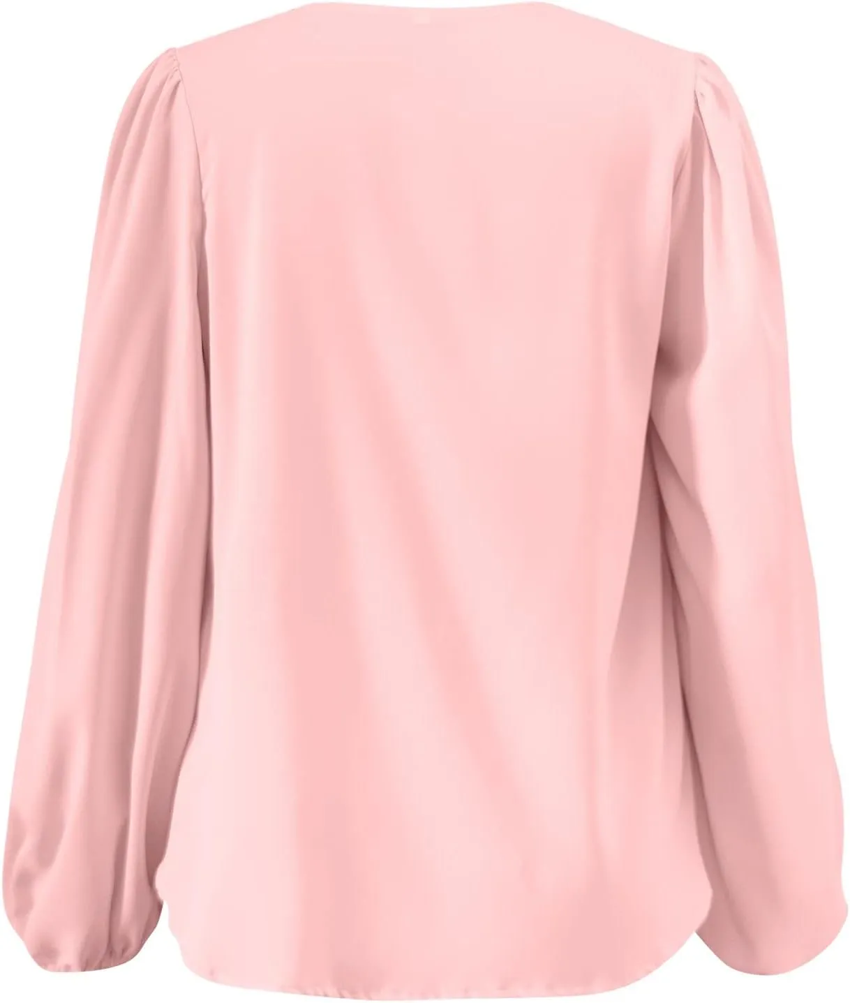 Women's Blouse Plus Size Casual Shirt Soft Comfy Long Sleeve Sexy V Neck Shirt Tops Work Pullover Tops