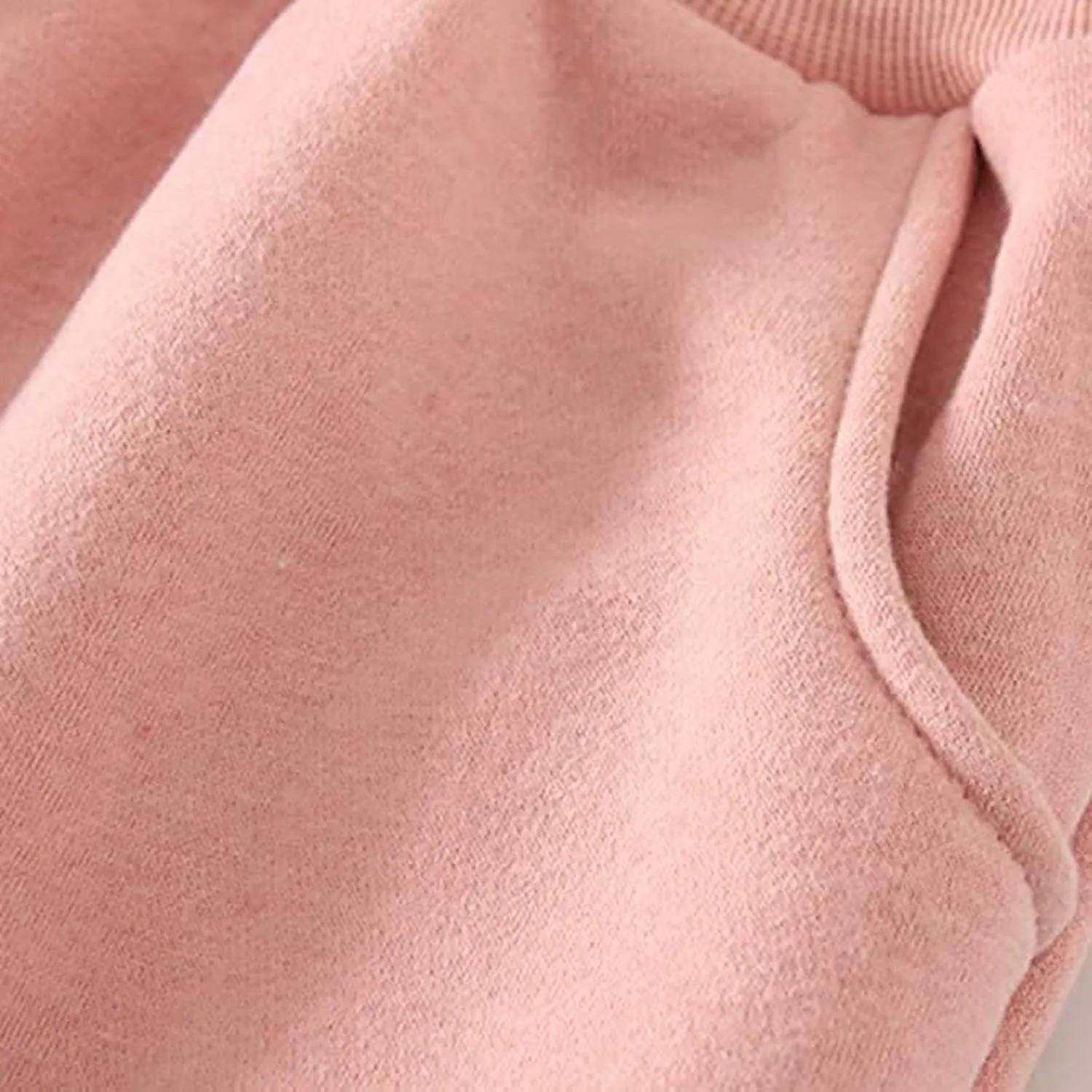 Women's Casual Sweatpants Fleece Lined Keep Warm Trousers Drawstring Waist Lounge Home Pants Soft Loose Bottoms