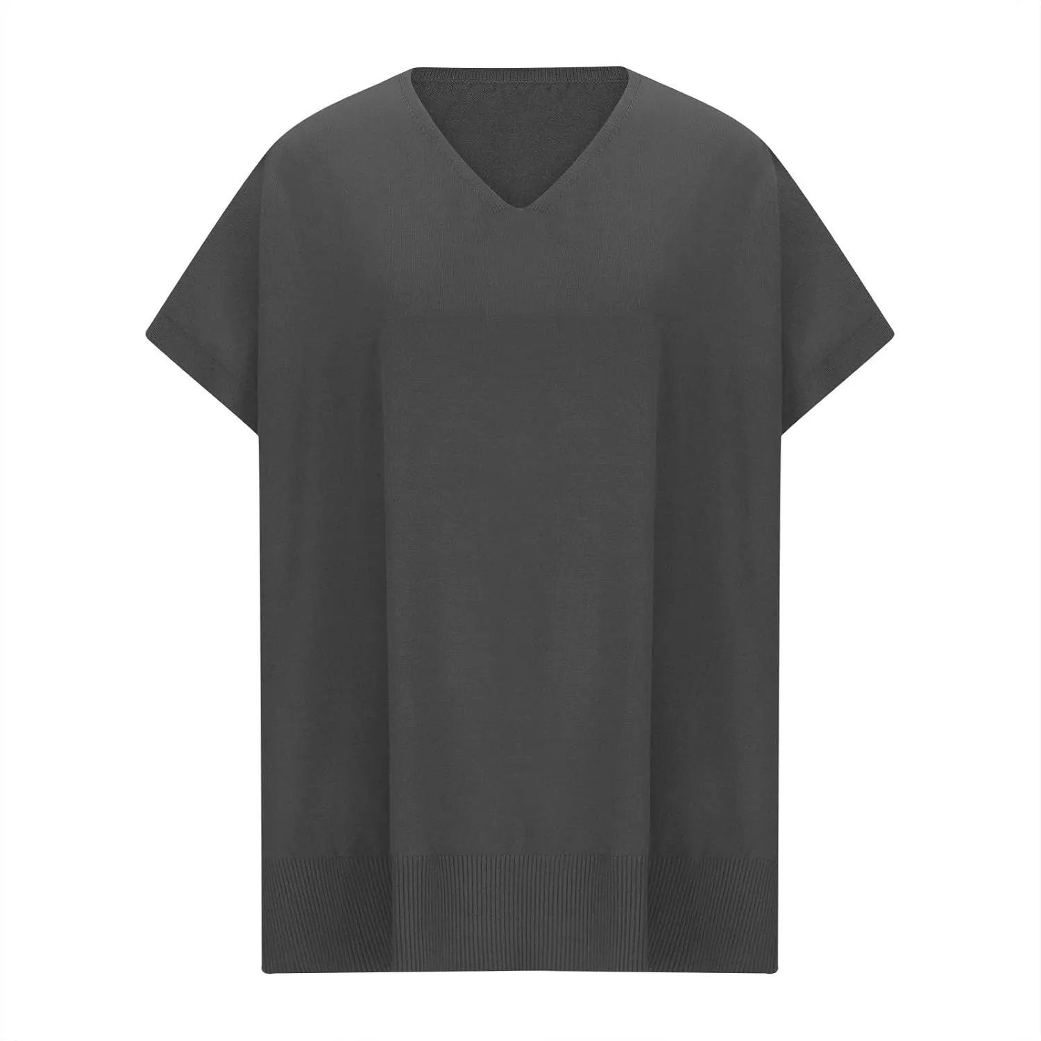 Womens Poncho Sweater Women V Neck Ponchos and Wraps Batwing Sleeveless Shawl Pullover Sweaters Teens Fashion Clothing