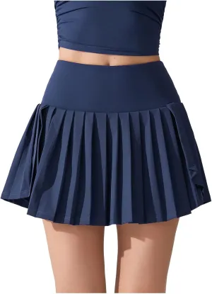 Womens Ruffle Mini Skirt Beach Vacation High Waisted 2025 Trendy Casual Summer Pocket Athletic Flowy Skirts Slim