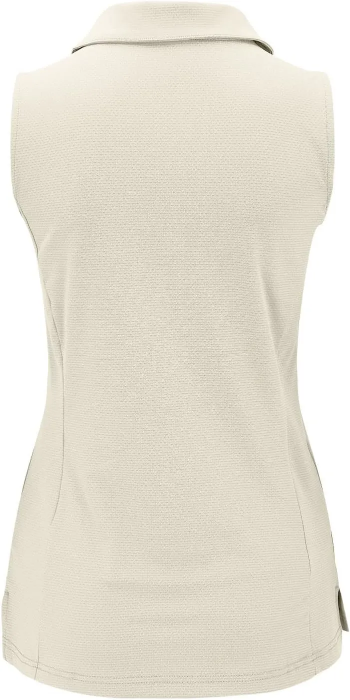 Womens Sports Tank Tops Lapel Collar Button Down Sleeveless Tennis Tops Summer Outdoor Workout Lightweight Yoga Vest
