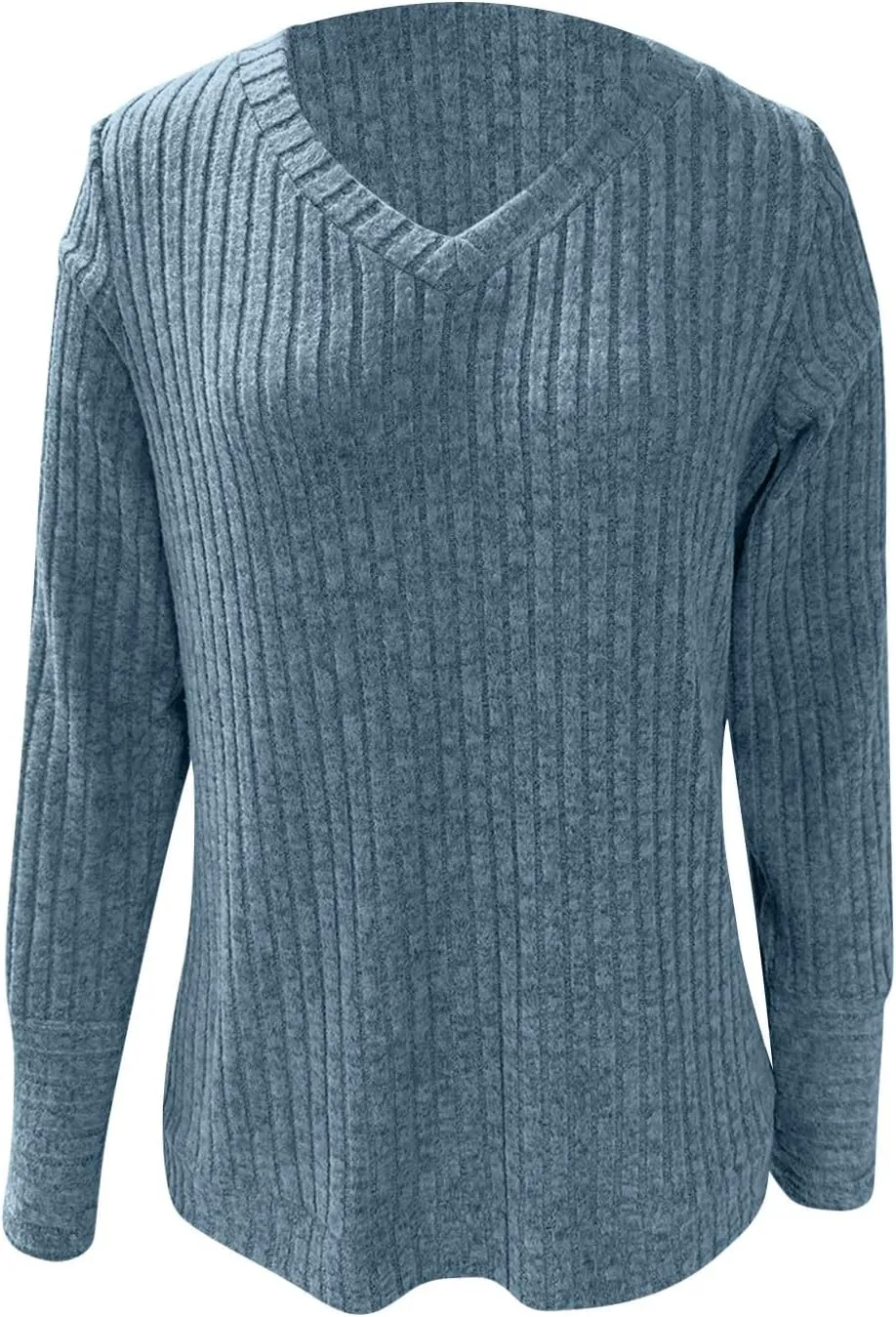 Womens Sweater Women's Tops Womens Shirts V Neck Turtleneck Long Sleeve Shirts Loose Warm Casual Winter Fashion Sweaters