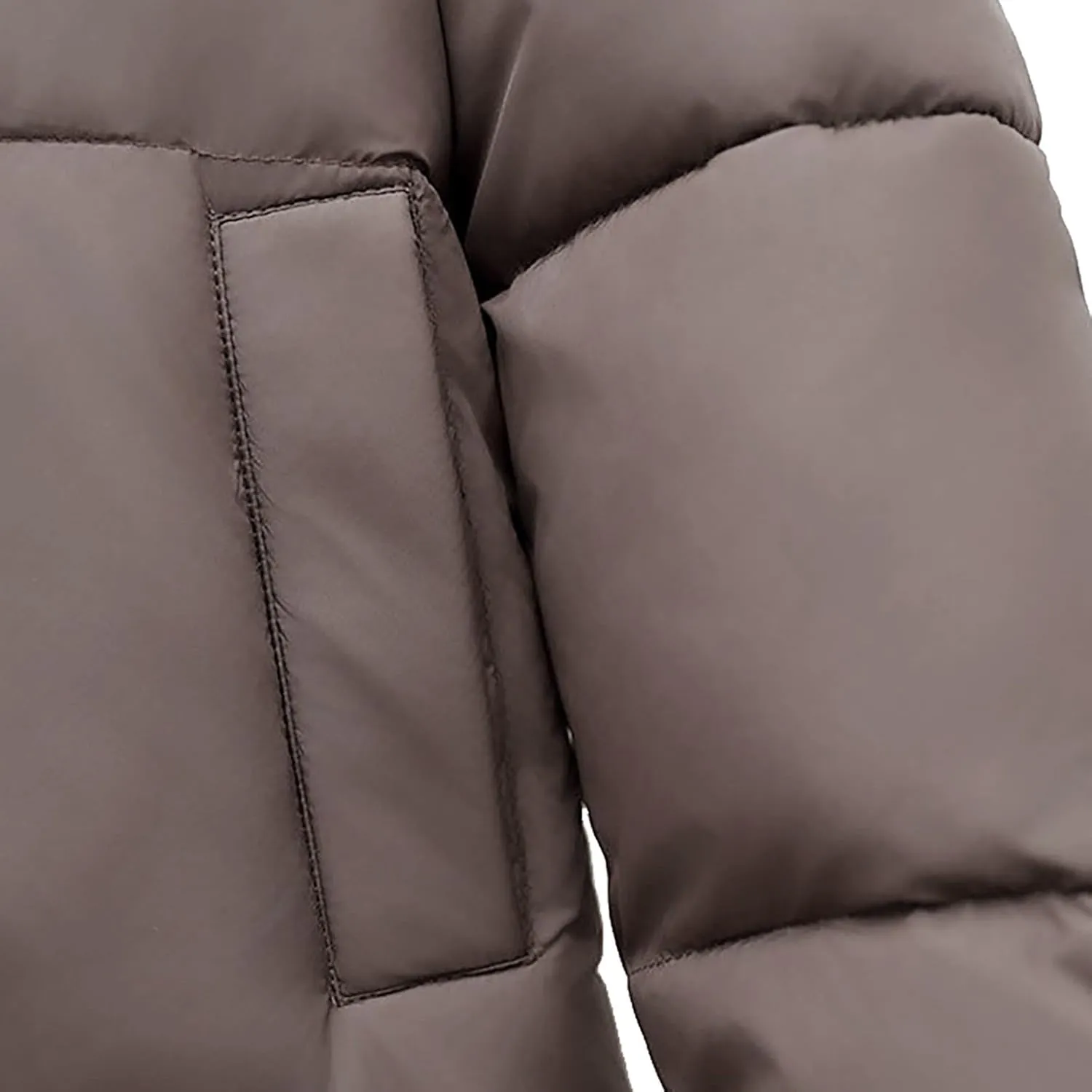 Women's Winter Down Jacket Long Quilted Puffer Coat Warm Zipper Hooded Slim Fit Outerwear Winter Long Coat Jacket
