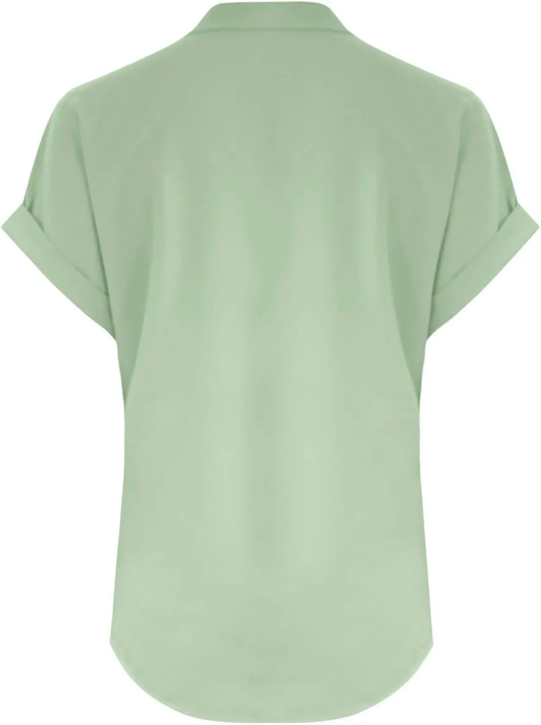 yardsong V Neck Tops for Women Cotton Linen Button Up Short Sleeve Shirts Summer Casual Loose Fit Beach Blouses Tees