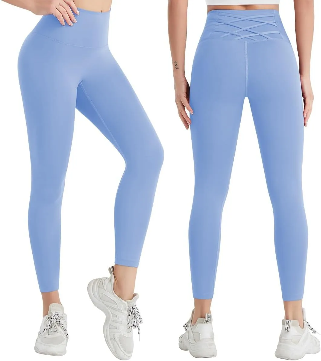 Yoga Leggings for Women High Waisted Tummy Control Compression Pants Ladies Workout Gym Legging